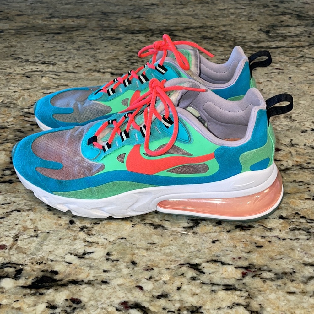 Nike Air Max 270 React Women's Sneakers - Multicolor - Picture 5 of 14